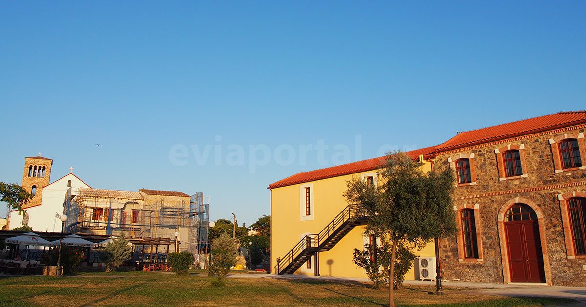 Βιομηχανικά κτίρια ΑΣΑΧ και Αλευρόμυλος Δήμητρα στη Χαλκίδα