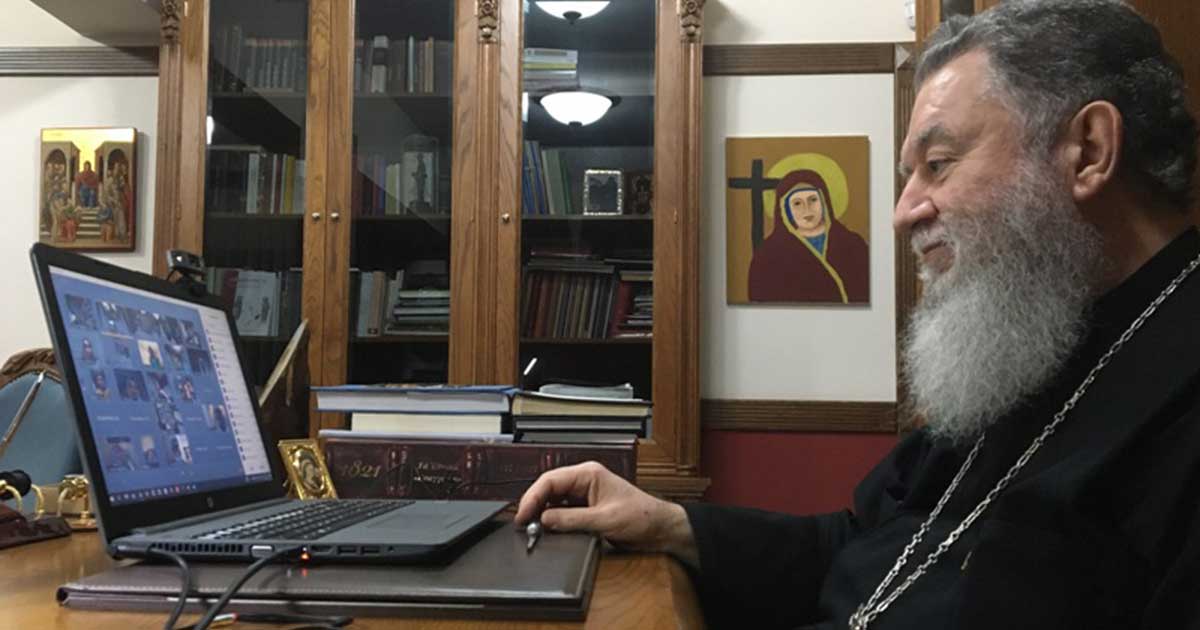 Διαδικτυακά η φετινή λήξη της σχολής ελληνικής νοηματικής γλώσσας της Μητρόπολης Χαλκίδας