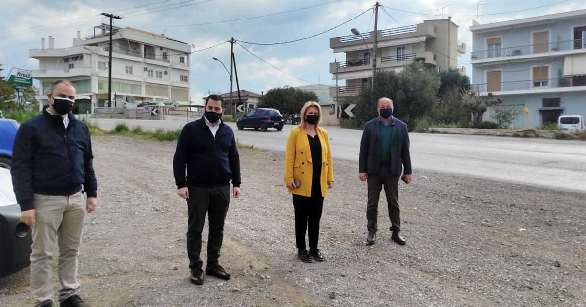 Ξεκινούν εργασίες στην «στροφή Τσεκούρα» Δήμου Χαλκιδέων