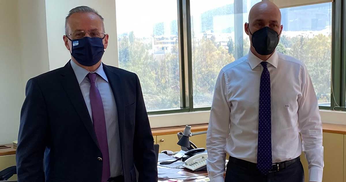 Ο Θ. Ζεμπίλης ζήτησε από τον Γ. Αμυρά να περιληφθεί η Εύβοια στο Εθνικό Σχέδιο Αναδασώσεων