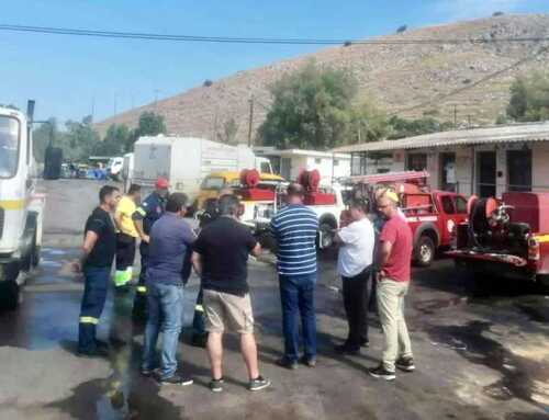 Άσκηση ετοιμότητας για πυρόσβεση, πυρασφάλεια και δοκιμή των πυροσβεστικών οχημάτων στον Δήμο Χαλκιδέων