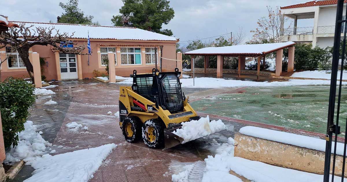 Σχολεία χιόνι