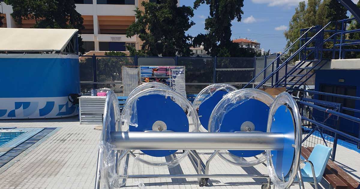 Αναβάθμιση των εγκαταστάσεων στο Δημοτικό Κολυμβητήριο Χαλκίδας