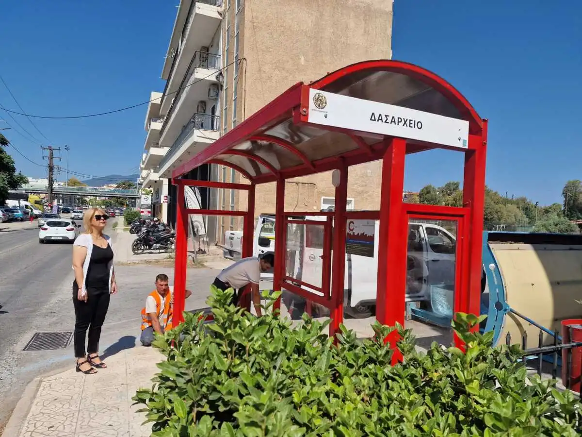 Νέες στάσεις Αστικής Συγκοινωνίας απέκτησε ο δήμος Χαλκιδέων