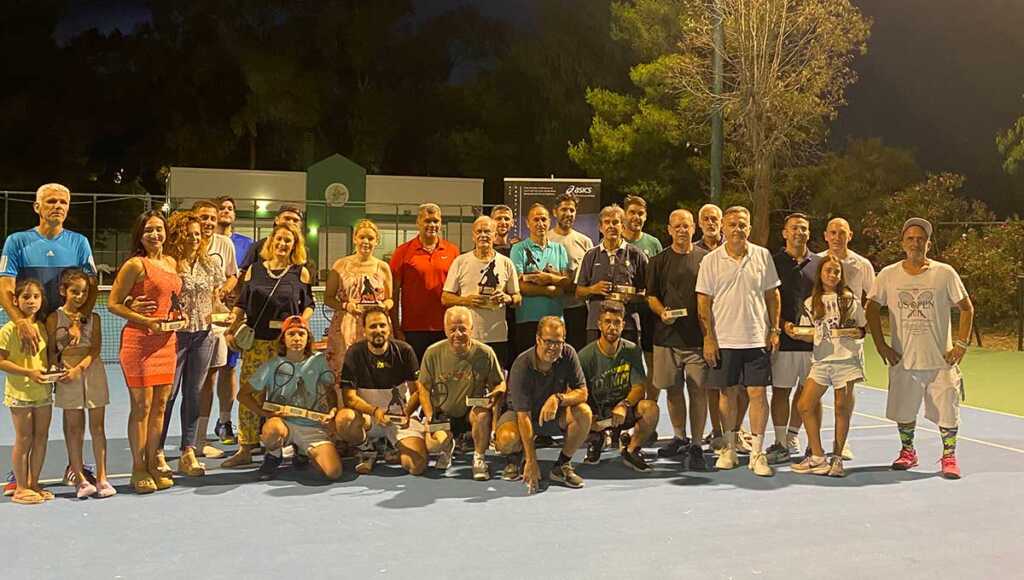 Mε επιτυχία ολοκληρώθηκε το 2ο OPEN Tennis του Ομίλου Αντισφαίρισης Χαλκίδας