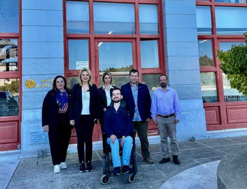 Τον Δήμο Χαλκιδέων επισκέφθηκε ο Ευρωβουλευτής Στέλιος Κυμπουρόυπολος
