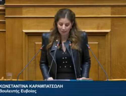 Κωνσταντίνα Καραμπατσώλη: Στήριξη στις Εθελοντικές Οργανώσεις Πολιτικής Προστασίας