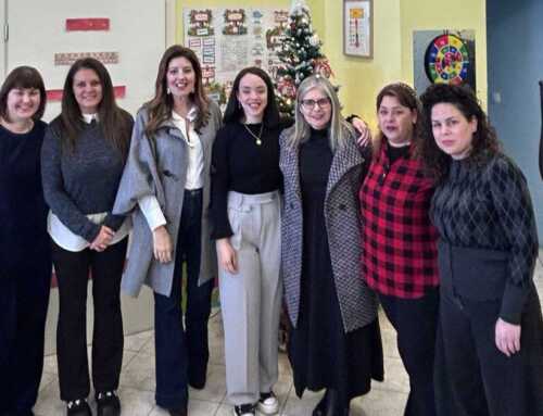 Η Κωνσταντίνα Καραμπατσώλη στις κοινωνικές δομές του Δήμου Διρφύων-Μεσσαπίων – Μήνυμα στήριξης και προσφοράς