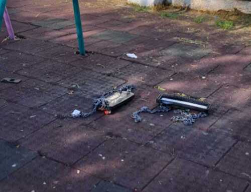 Βανδαλισμό στην παιδική χαρά στη Δεξαμενή καταγγέλλει ο Δήμος Χαλκιδέων