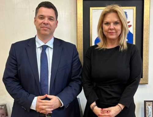 Συνάντηση της Δημάρχου Χαλκιδέων με τον Υφυπουργό παρά τω Πρωθυπουργώ κ. Θανάση Κοντογεώργη