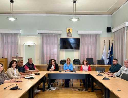 Με εκπροσώπους εμπόρων και επαγγελματιών της Χαλκίδας συναντήθηκε η Δήμαρχος Χαλκιδέων