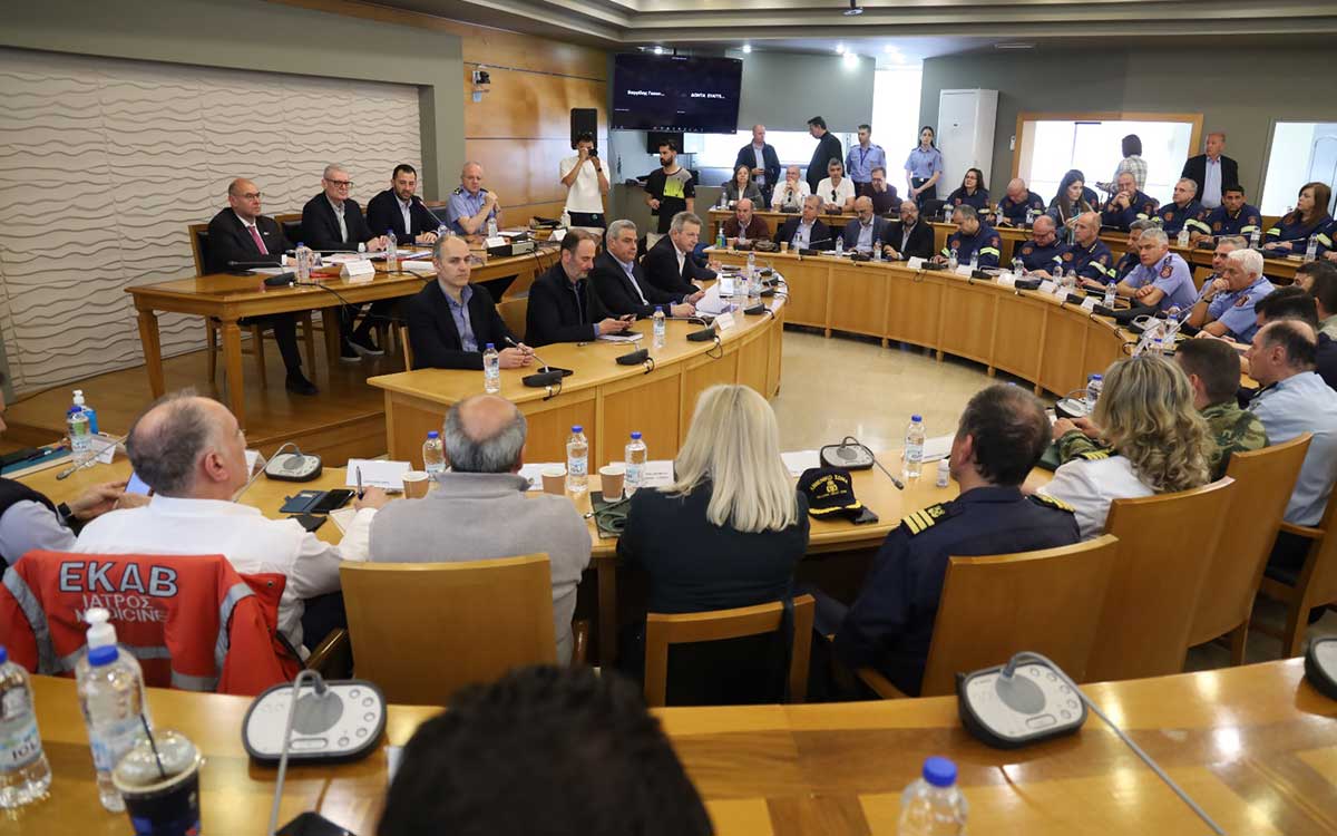 Συντονιστική σύσκεψη για την αντιπυρική περίοδο 2026 στην Περιφέρεια Στερεάς Ελλάδας