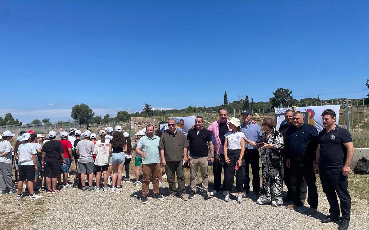 Ολοκληρώθηκε στην Εύβοια η εκπαιδευτική δράση τοξοβολίας «Το τόξο του Οδυσσέα»