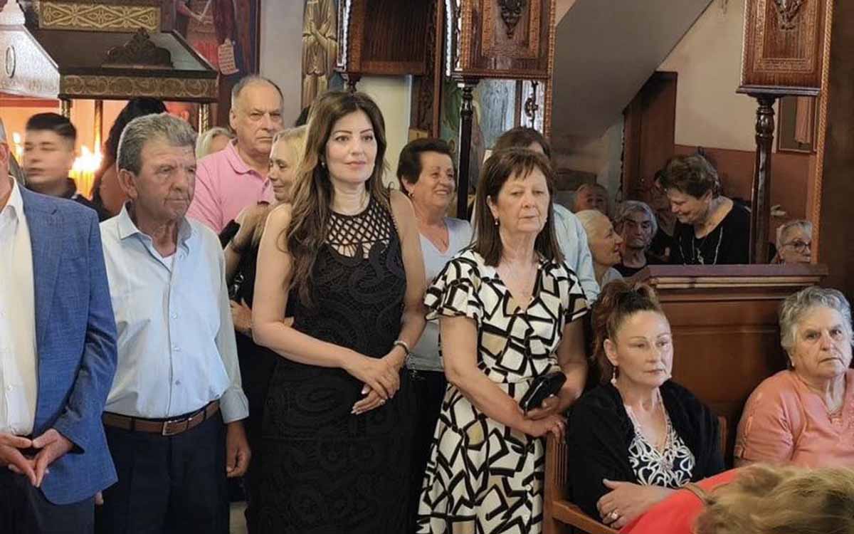 Στις εορταστικές εκδηλώσεις του τριημέρου η Κωνσταντίνα Καραμπατσώλη