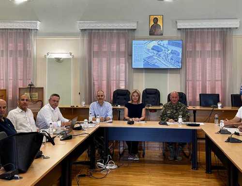 Σύσκεψη για την ανάπλαση του παραλιακού μετώπου της Σχολής Πεζικού