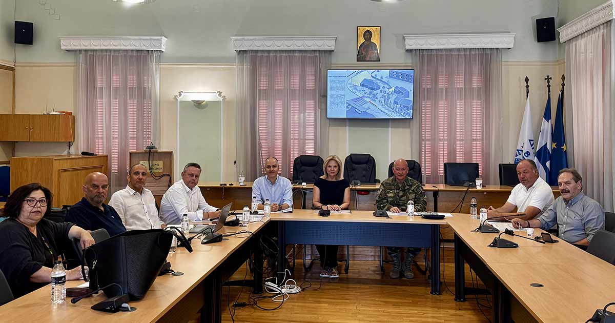Σύσκεψη για την ανάπλαση του παραλιακού μετώπου της Σχολής Πεζικού