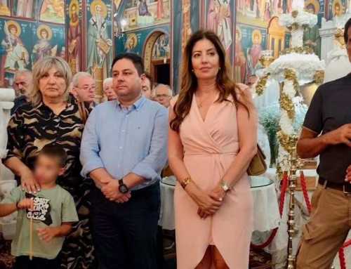 Η Κωνσταντίνα Καραμπατσώλη στην Αγία Μαρίνα στο Αλιβέρι