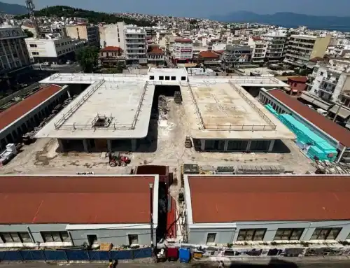 Συνεχίζεται η ανακατασκευή της Δημοτικής Αγοράς Χαλκίδας