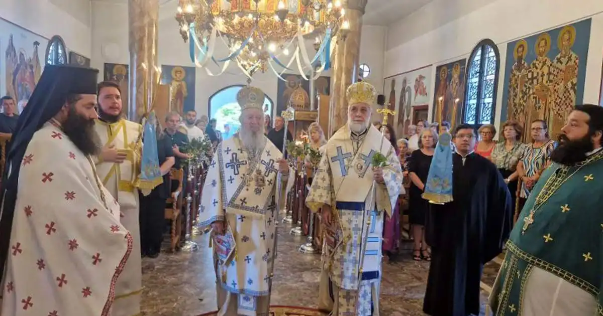 Λαμπρός ο Εορτασμός του Αγ. Τιμοθέου Επισκόπου Ευρίπου στους Ωρεούς