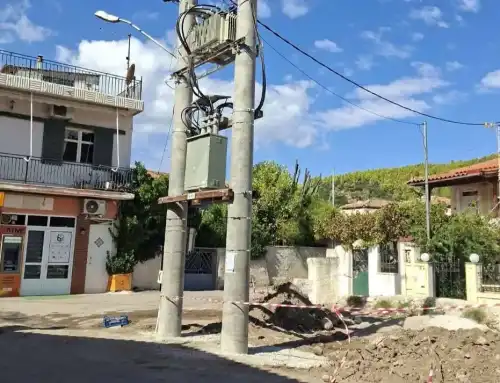 Ολοκλήρωση εργασιών μετατόπισης δικτύου Μέσης Τάσης στην Κοινότητα Πολιτικών