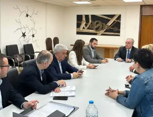 Ευρεία σύσκεψη για την αντιμετώπιση των διαβρώσεων στην Αυλίδα